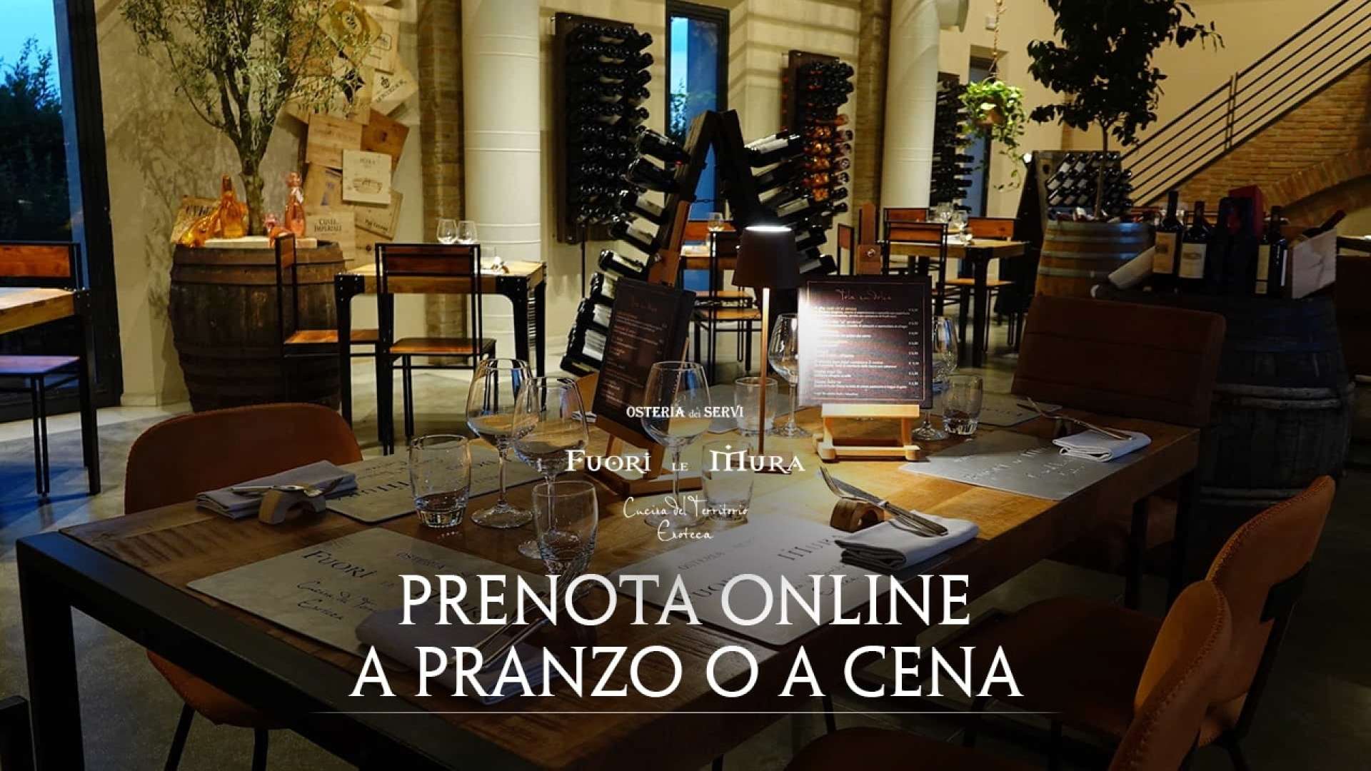 PRENOTA ON LINE!